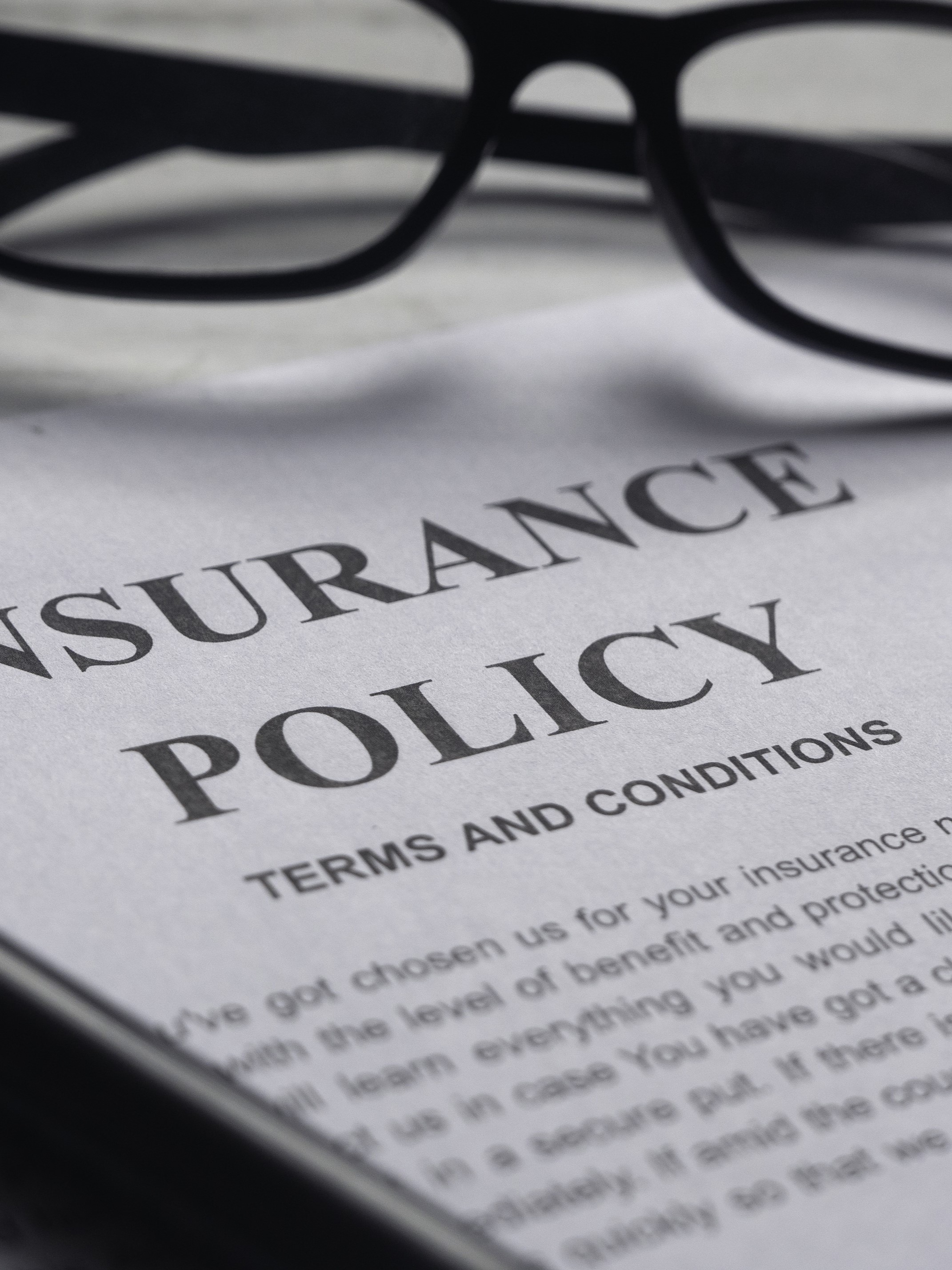 Generic Insurance Policy Cover Page